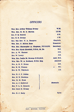 Evemy Officers